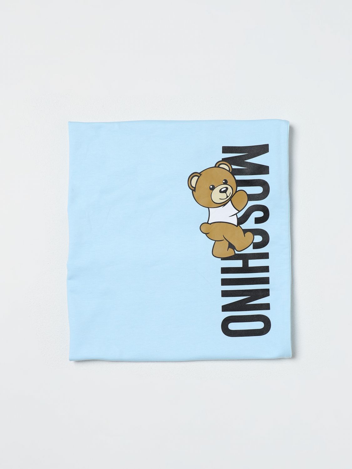 Moschino Baby Bedcovers And Blankets MOSCHINO BABY Lifestyle colour Sky Blue