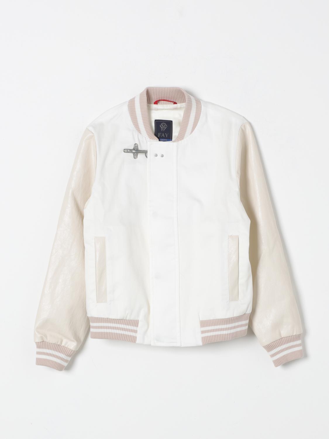 Fay Junior Jacket FAY JUNIOR Kids color Beige