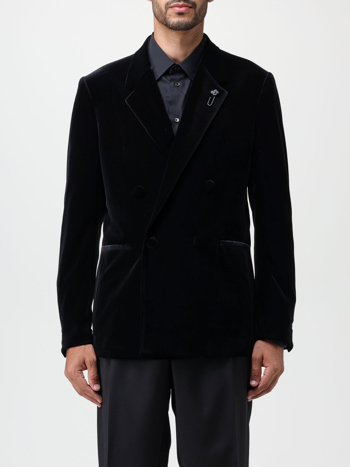 Lardini Blazer LARDINI Men colour Black