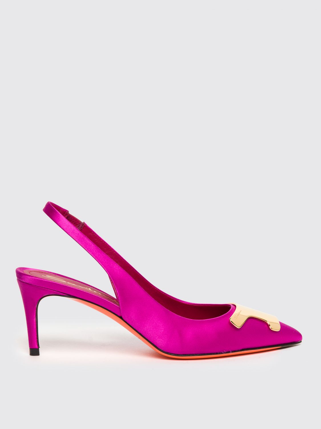 Santoni High Heel Shoes SANTONI Woman colour Violet