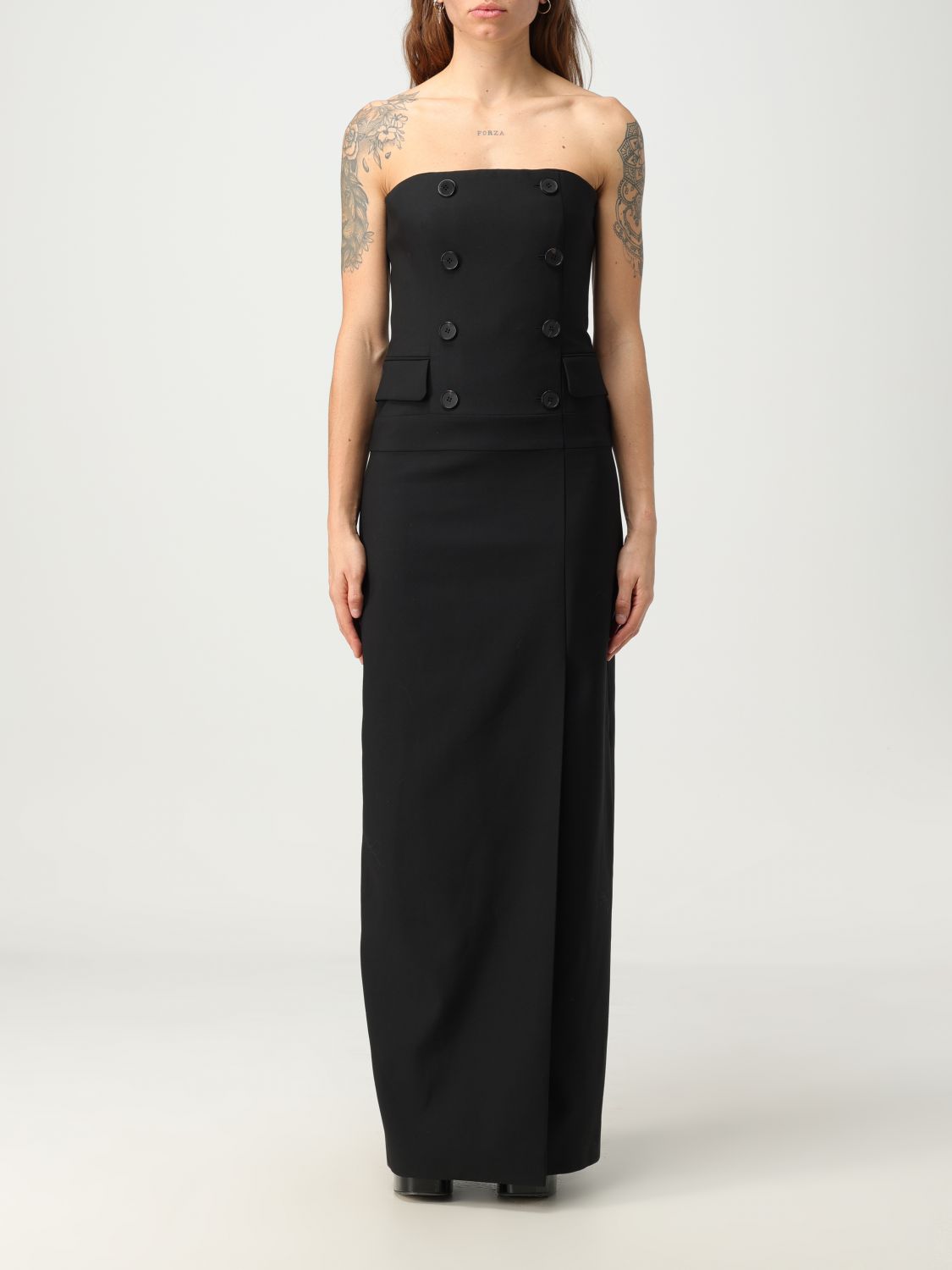 Alexander McQueen Dress ALEXANDER MCQUEEN Woman colour Black