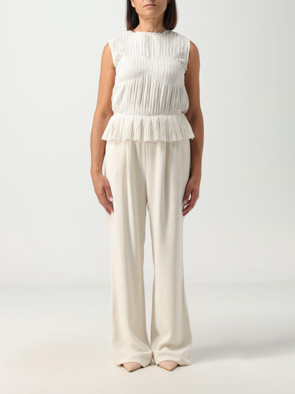 Liviana Conti Jumpsuits LIVIANA CONTI Woman colour White