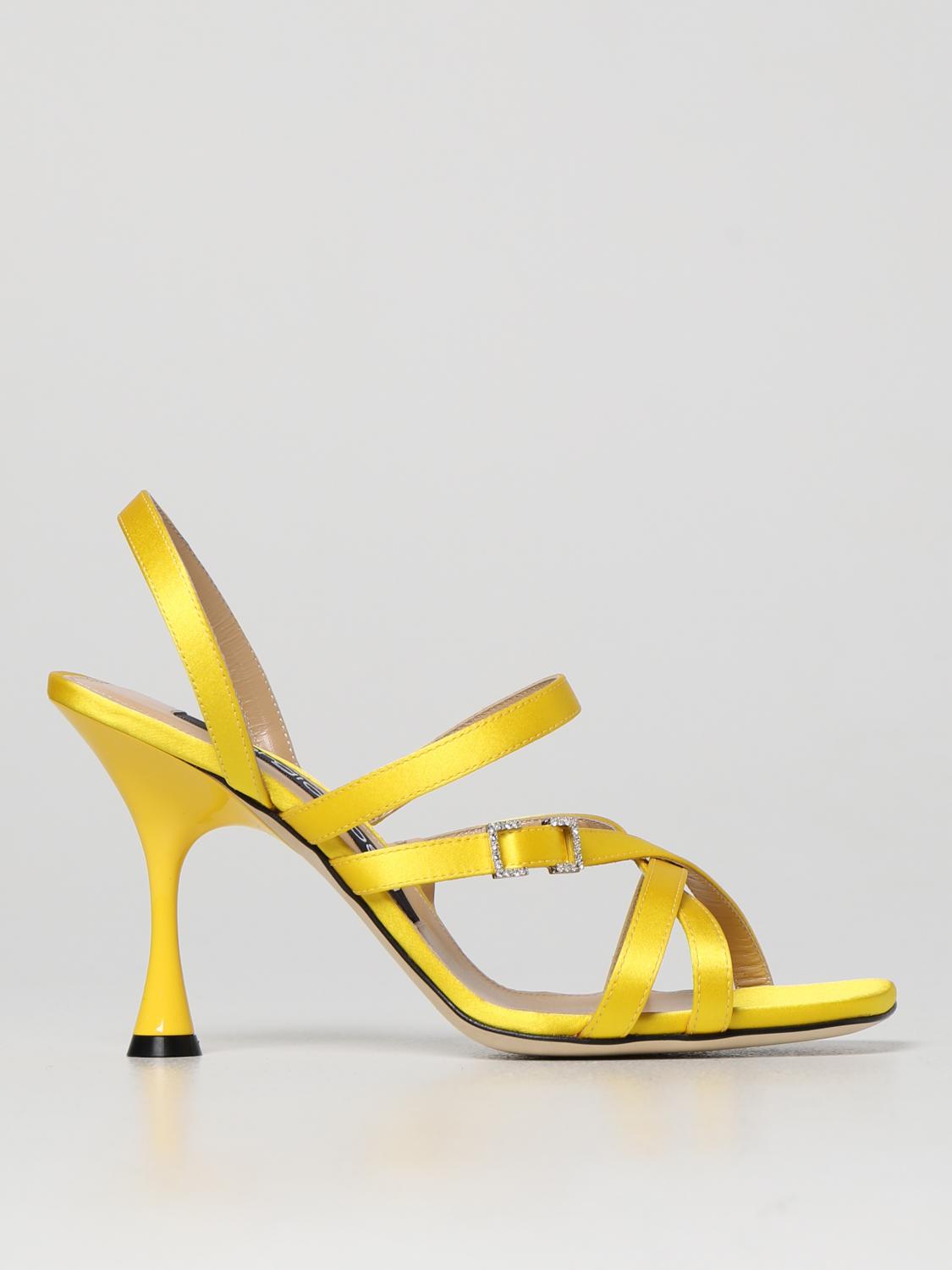 Sergio Rossi Sergio Rossi satin heeled sandals