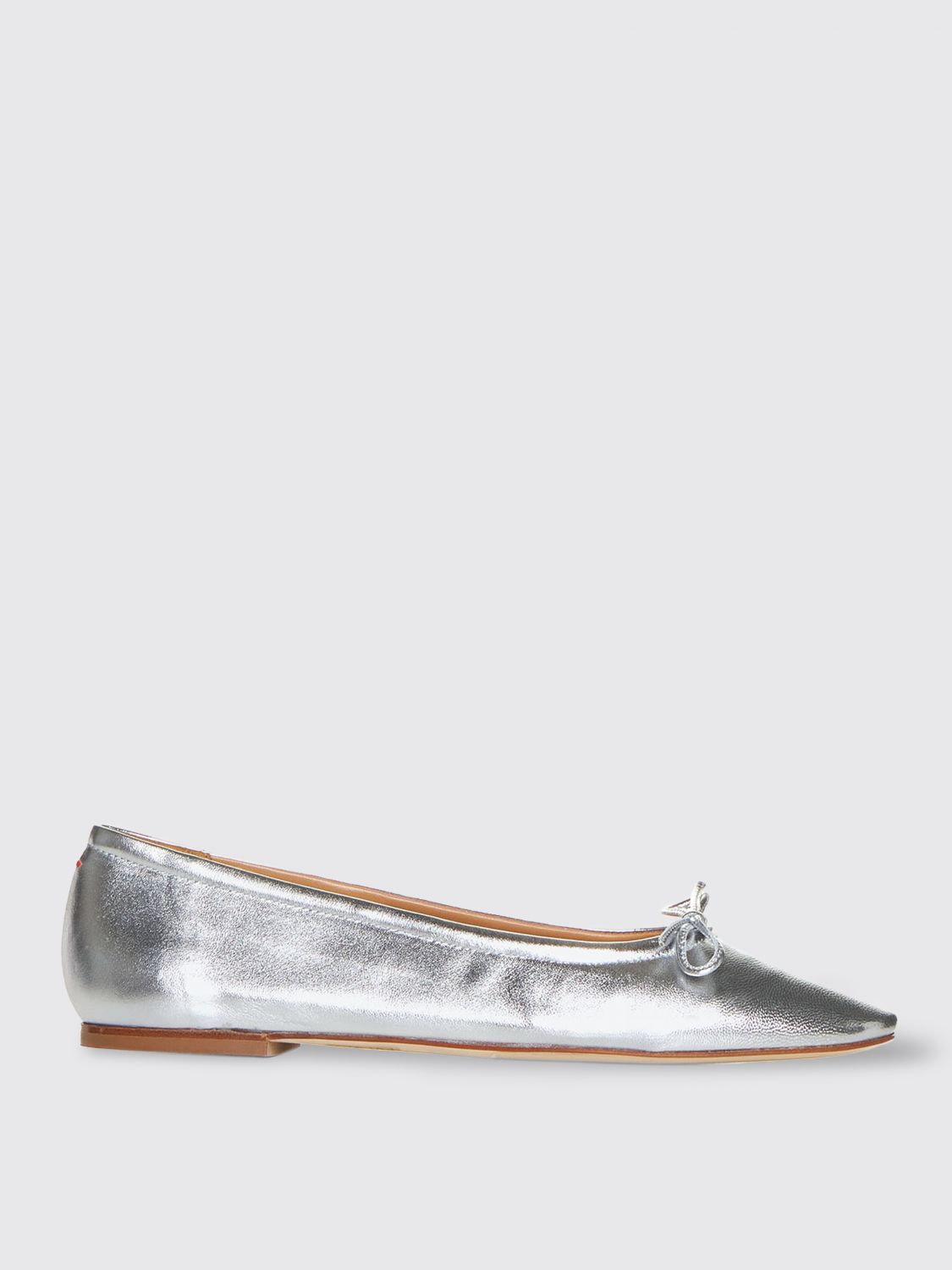 Aeyde Ballet Pumps AEYDE Woman colour Silver