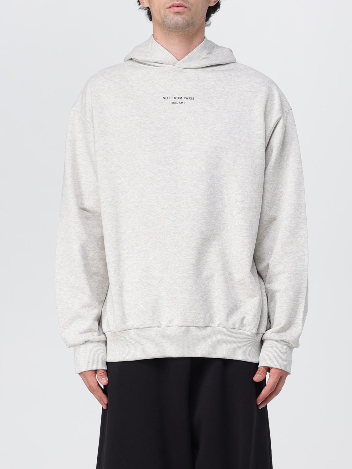 Drôle de Monsieur Sweatshirt DROLE DE MONSIEUR Men colour Grey