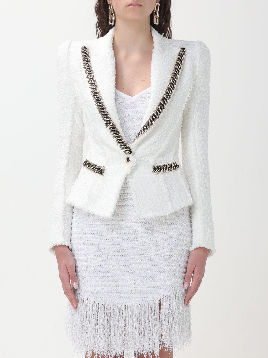 Balmain Jacket BALMAIN Woman colour White