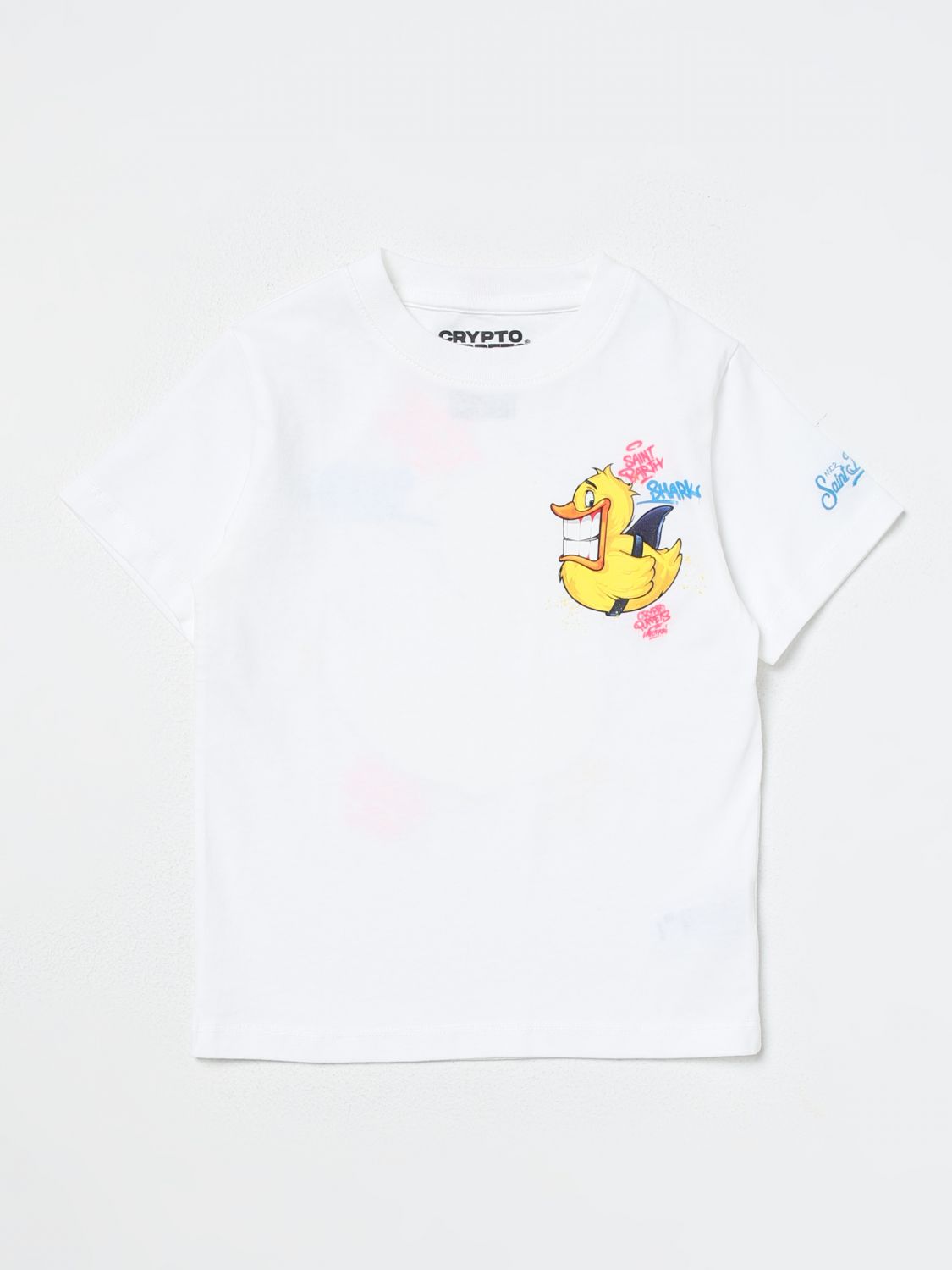 Mc2 Saint Barth T-Shirt MC2 SAINT BARTH Kids color White