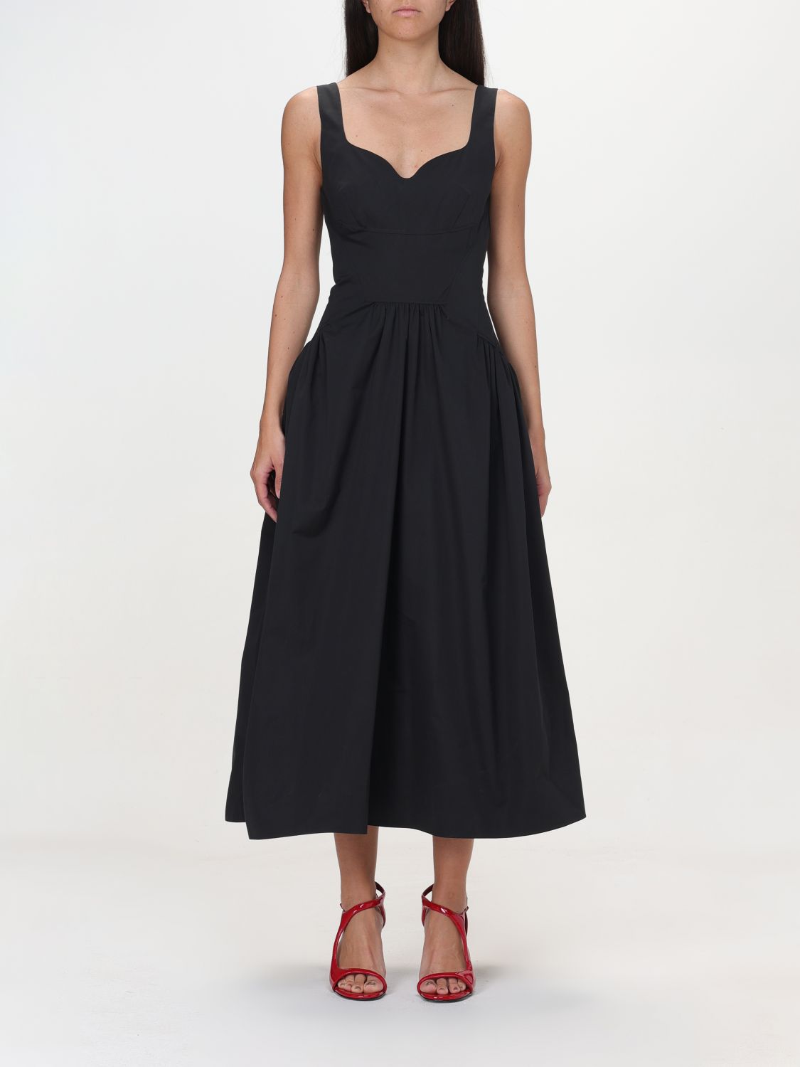 Alexander McQueen Dress ALEXANDER MCQUEEN Woman colour Black