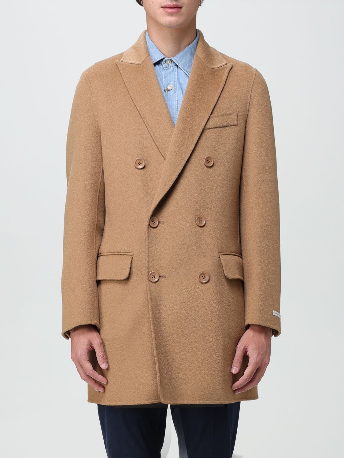 Palto' Coat PALTO' Men colour Camel