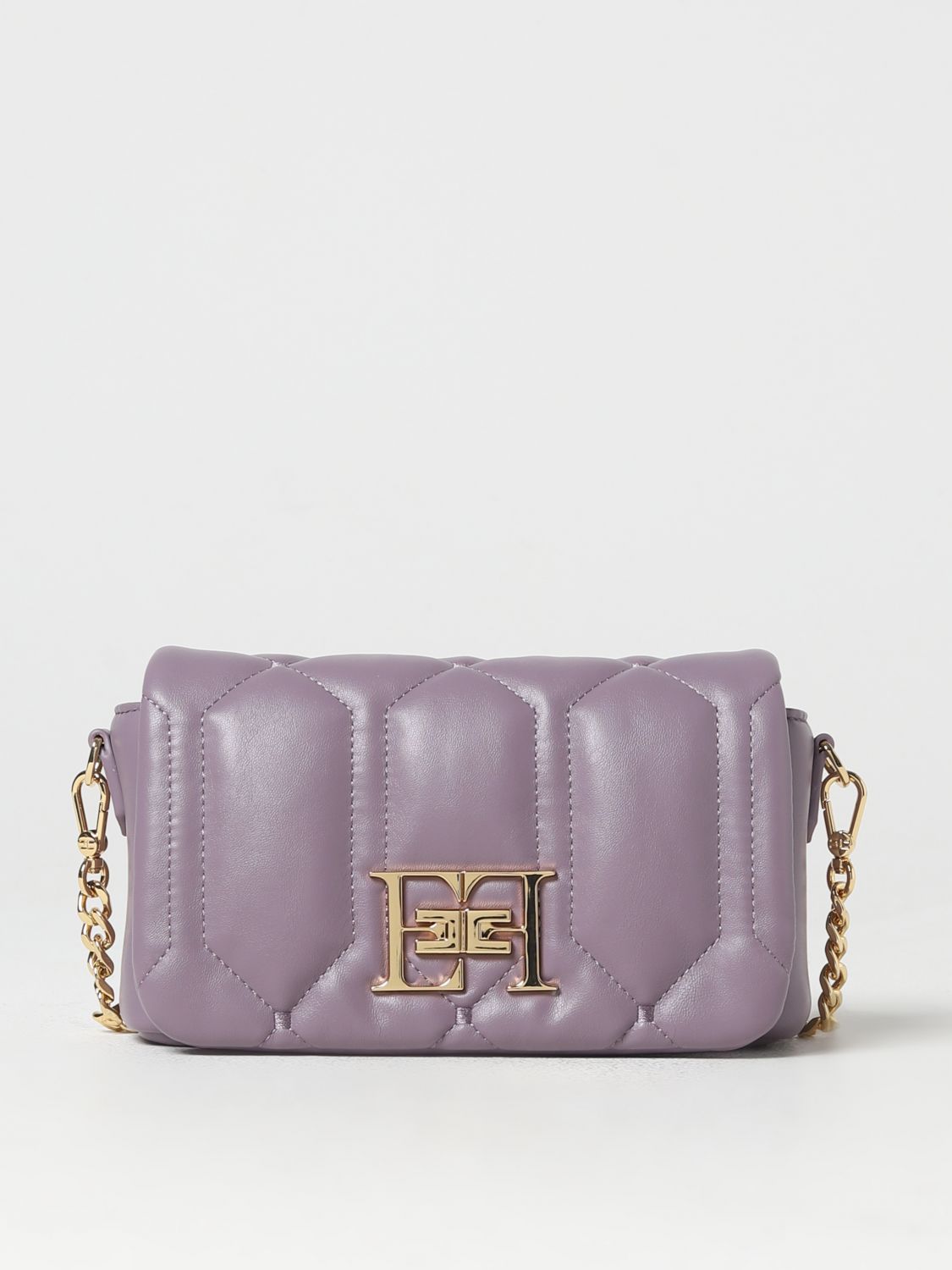 Elisabetta Franchi Crossbody Bags ELISABETTA FRANCHI Woman colour Violet