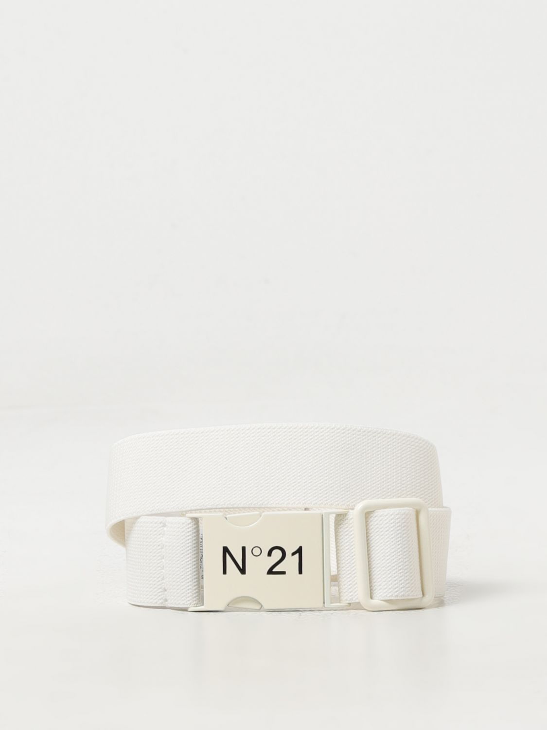 N° 21 Belt N° 21 Men colour White