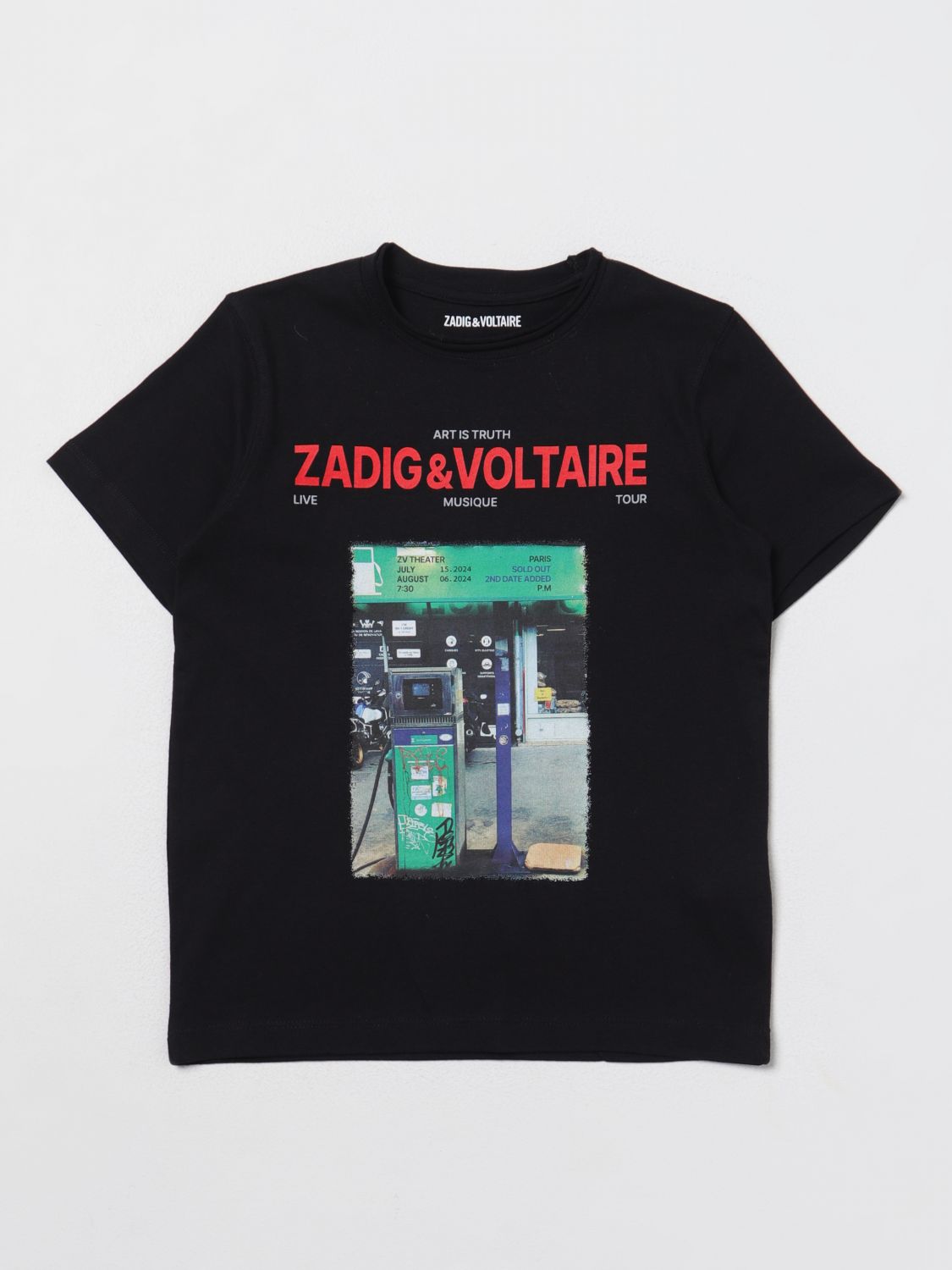 Zadig & Voltaire T-Shirt ZADIG & VOLTAIRE Kids colour Black