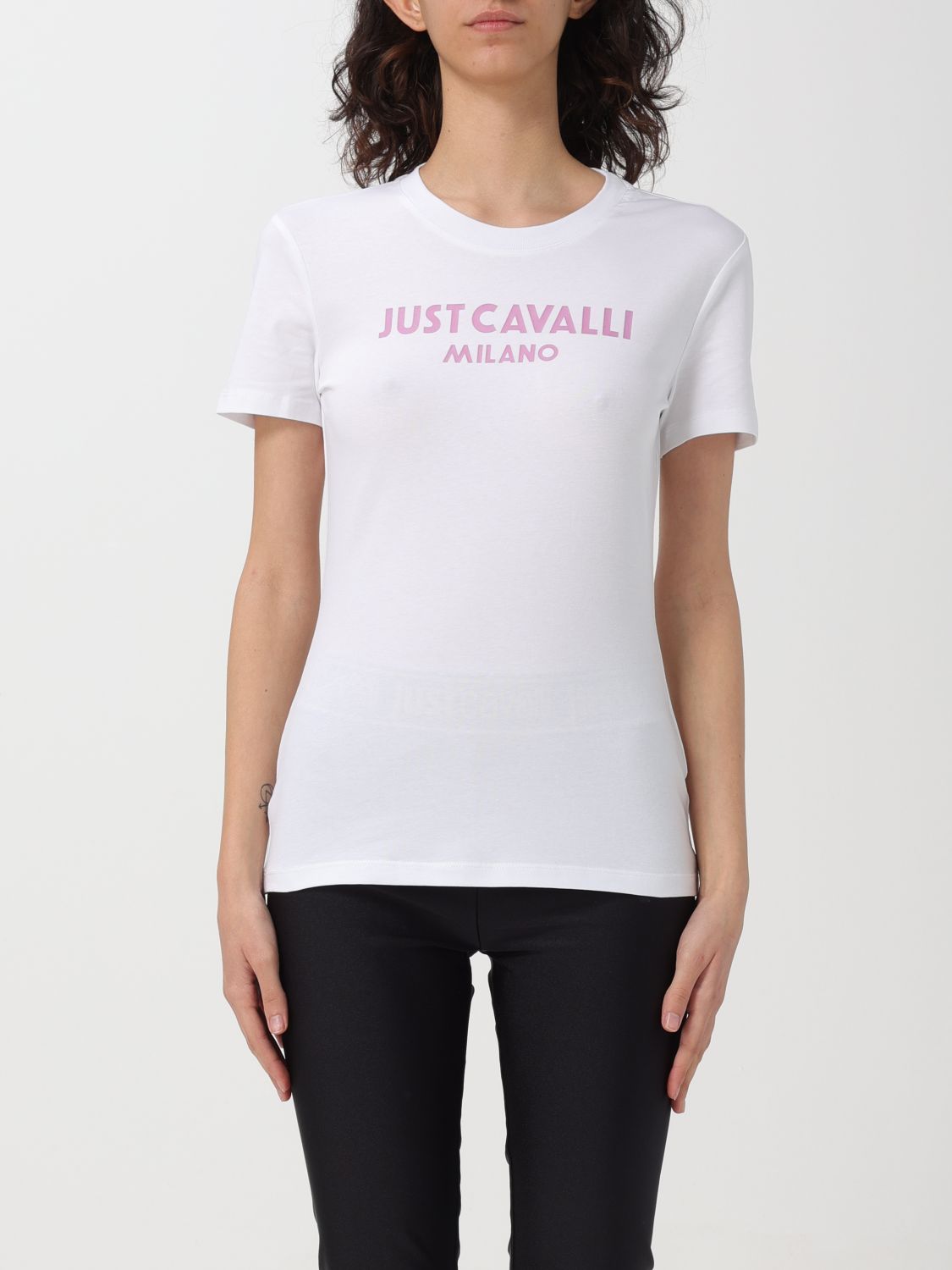 Just Cavalli T-Shirt JUST CAVALLI Woman colour White