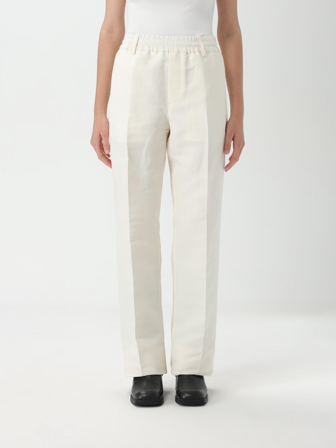 Burberry Pants BURBERRY Woman color White