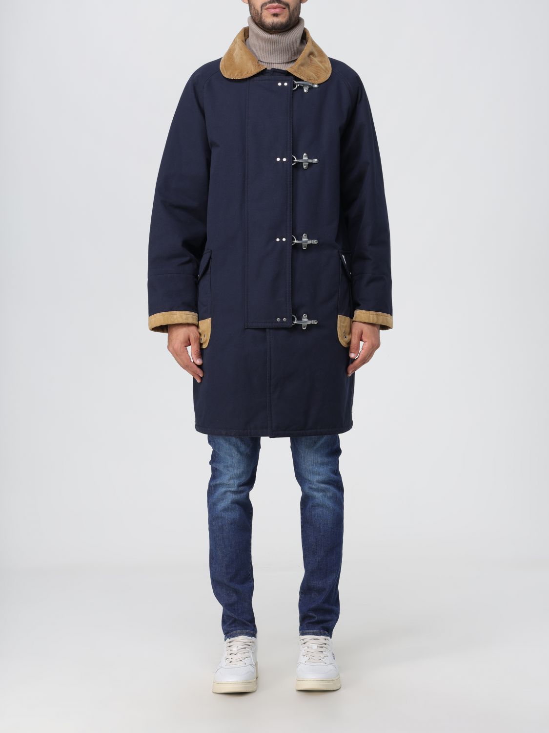 Fay Coat FAY Men colour Navy