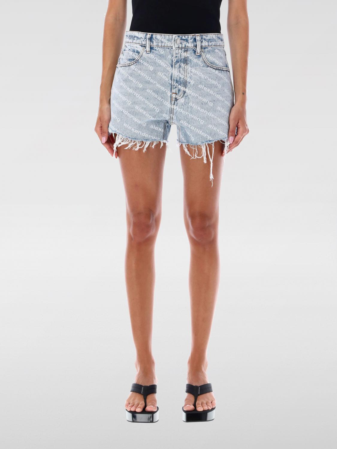 Alexander Wang Short ALEXANDER WANG Woman color Denim