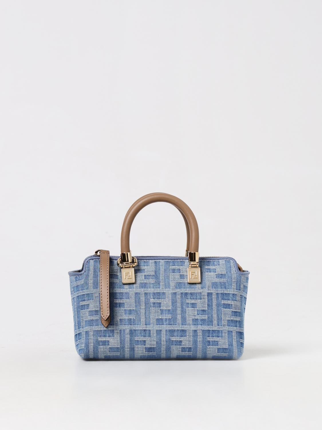 FENDI Handbag FENDI Woman color Denim