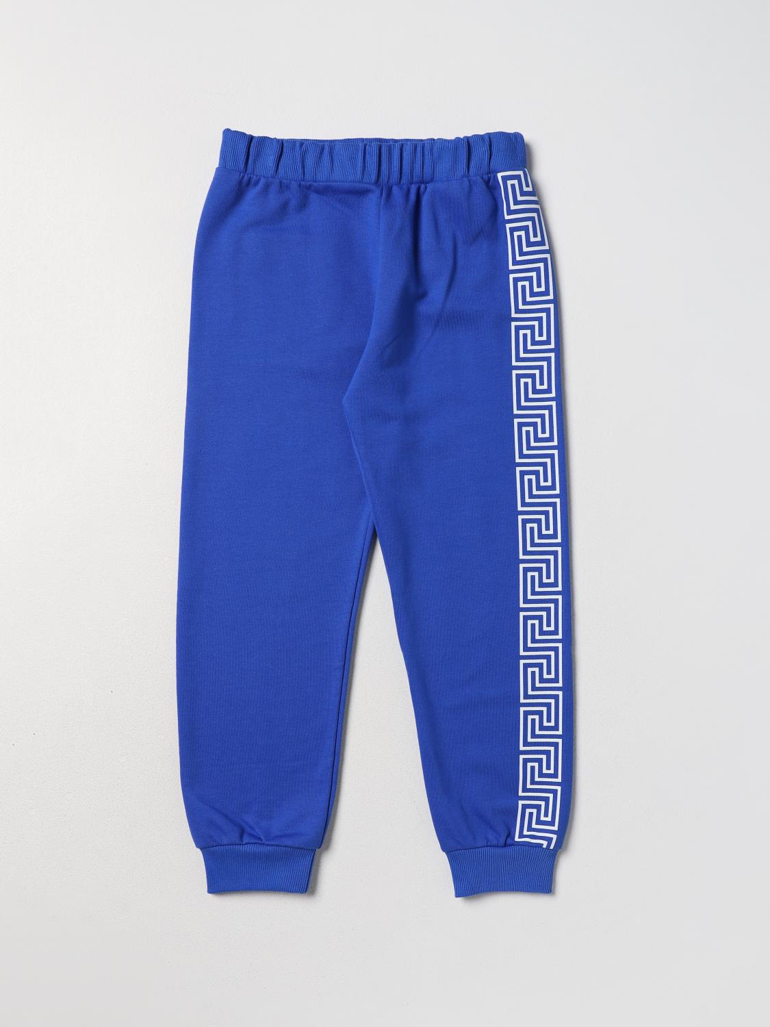 Young Versace Trousers YOUNG VERSACE Kids colour Royal Blue