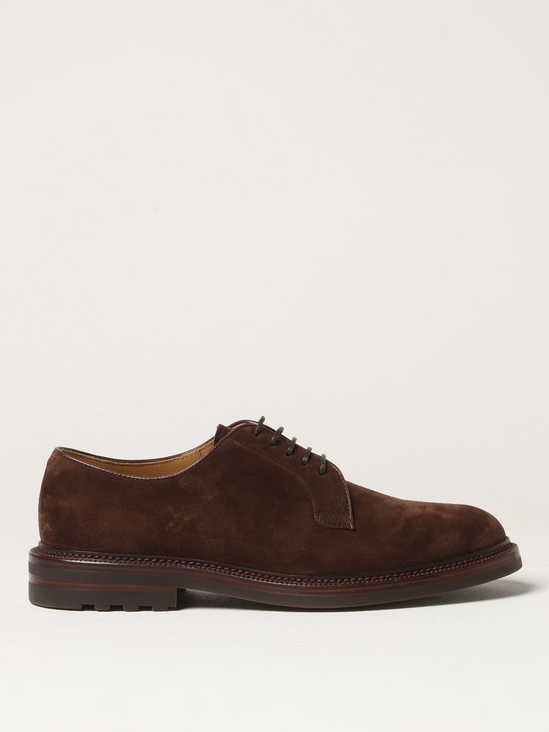 Brunello Cucinelli Brogue Shoes BRUNELLO CUCINELLI Men colour Brown