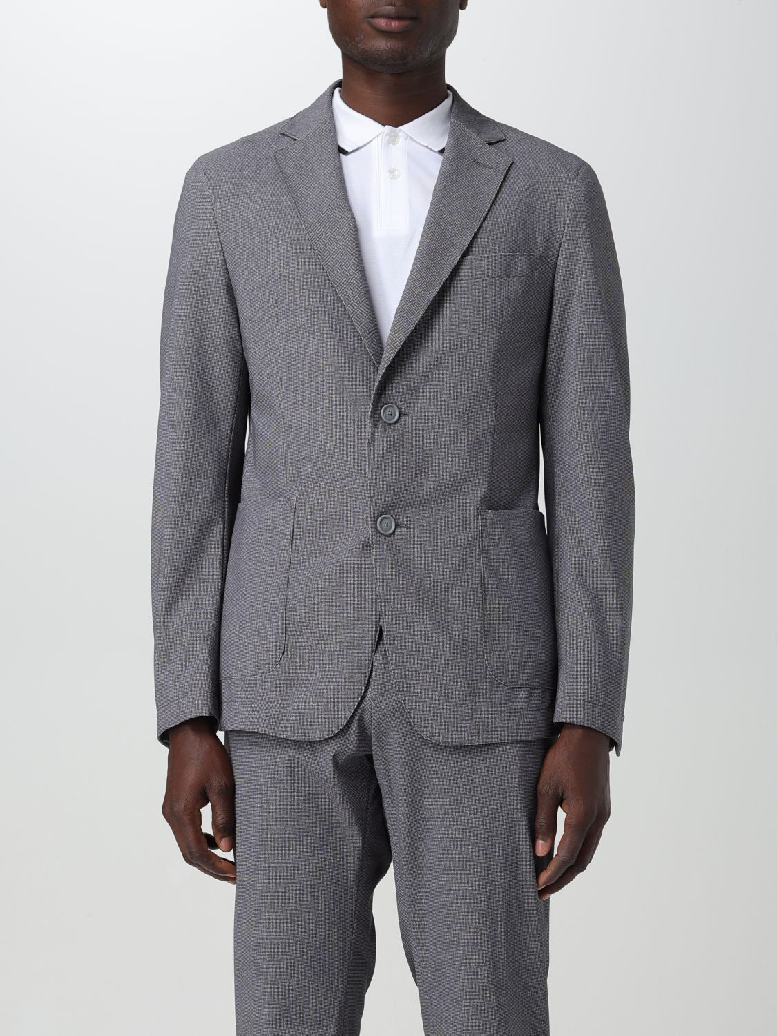 BOSS Jacket BOSS Men colour Grey