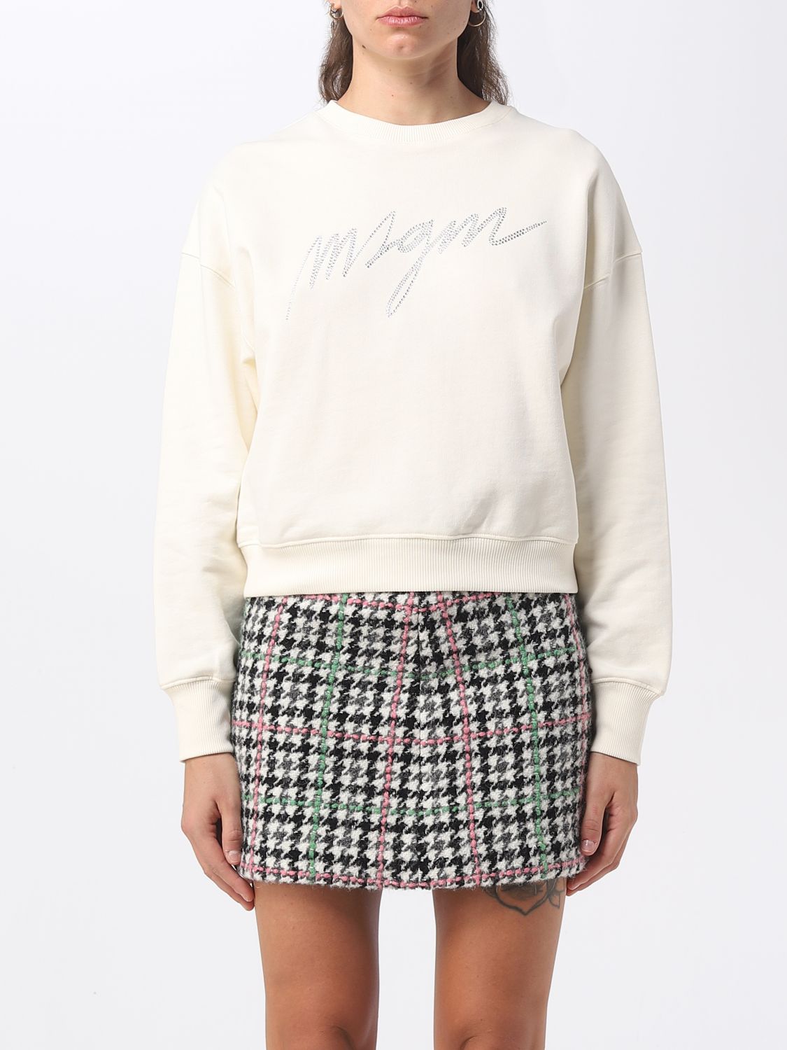 Msgm Sweatshirt MSGM Woman colour White