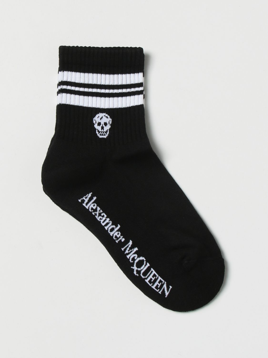 Alexander McQueen Socks ALEXANDER MCQUEEN Woman colour Black