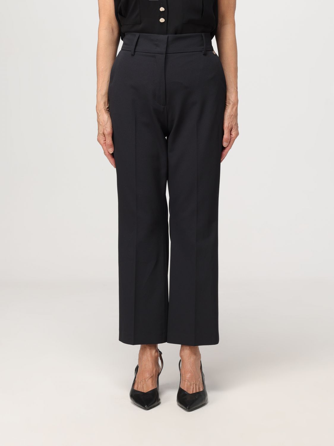 Liu Jo Trousers LIU JO Woman colour Black