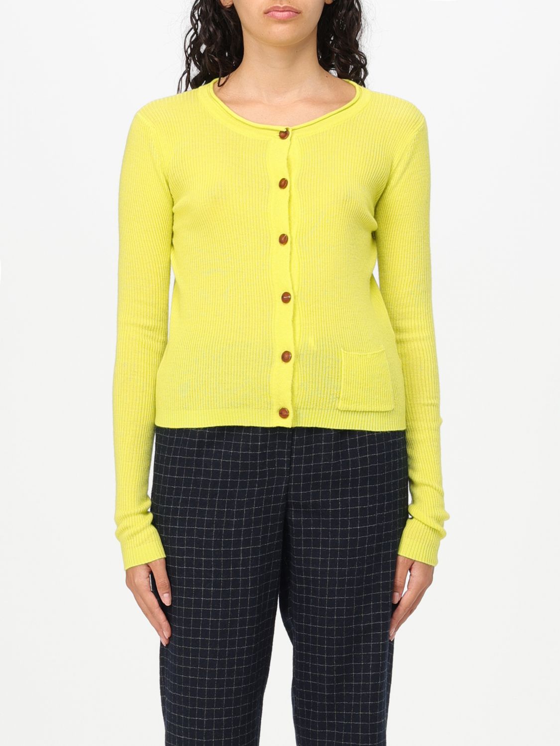 Alysi Cardigan ALYSI Woman colour Yellow