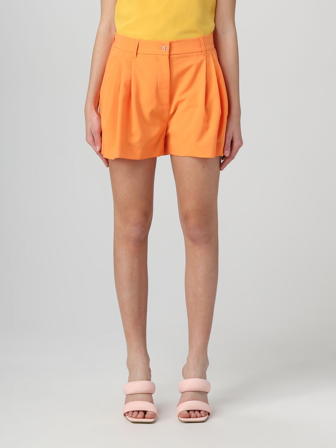 Actitude Twinset Short ACTITUDE TWINSET Woman colour Orange