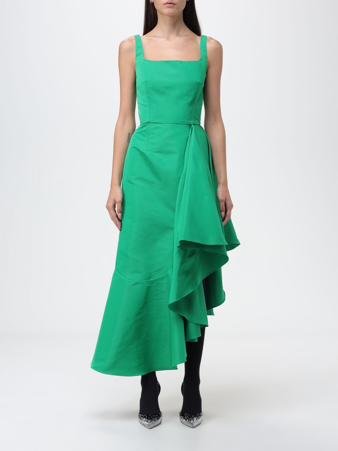 Alexander McQueen Dress ALEXANDER MCQUEEN Woman colour Green