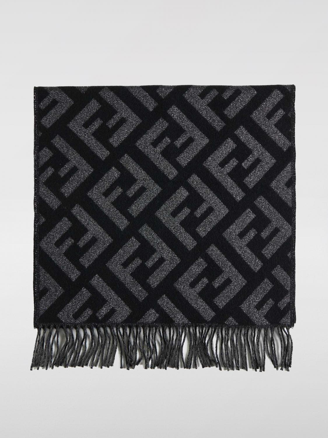 FENDI Scarf FENDI Woman color Black