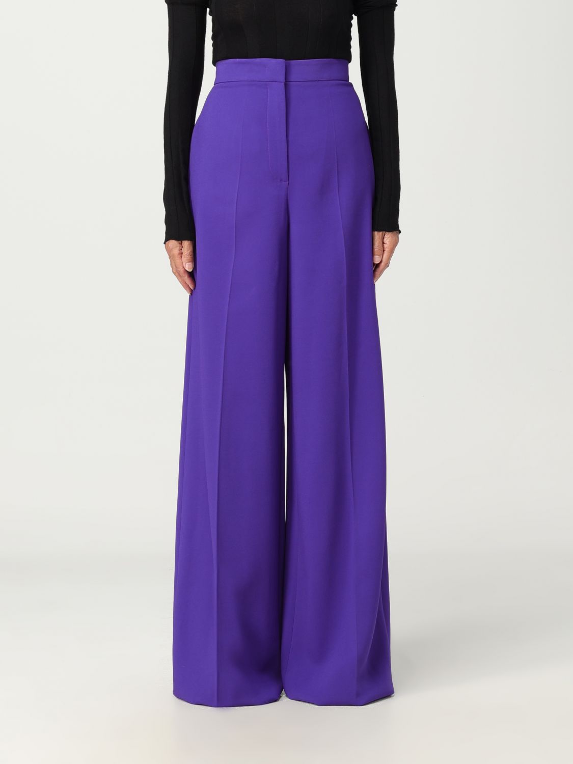 Moschino Couture Trousers MOSCHINO COUTURE Woman colour Violet