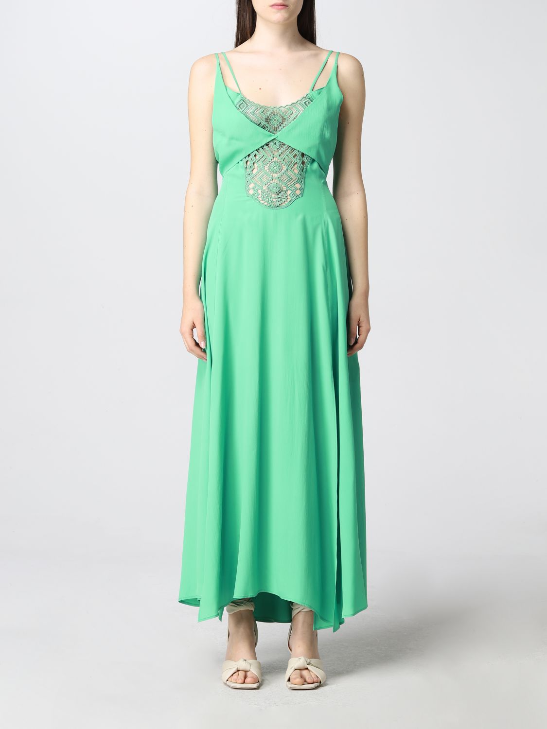 Simona Corsellini Dress SIMONA CORSELLINI Woman colour Jade