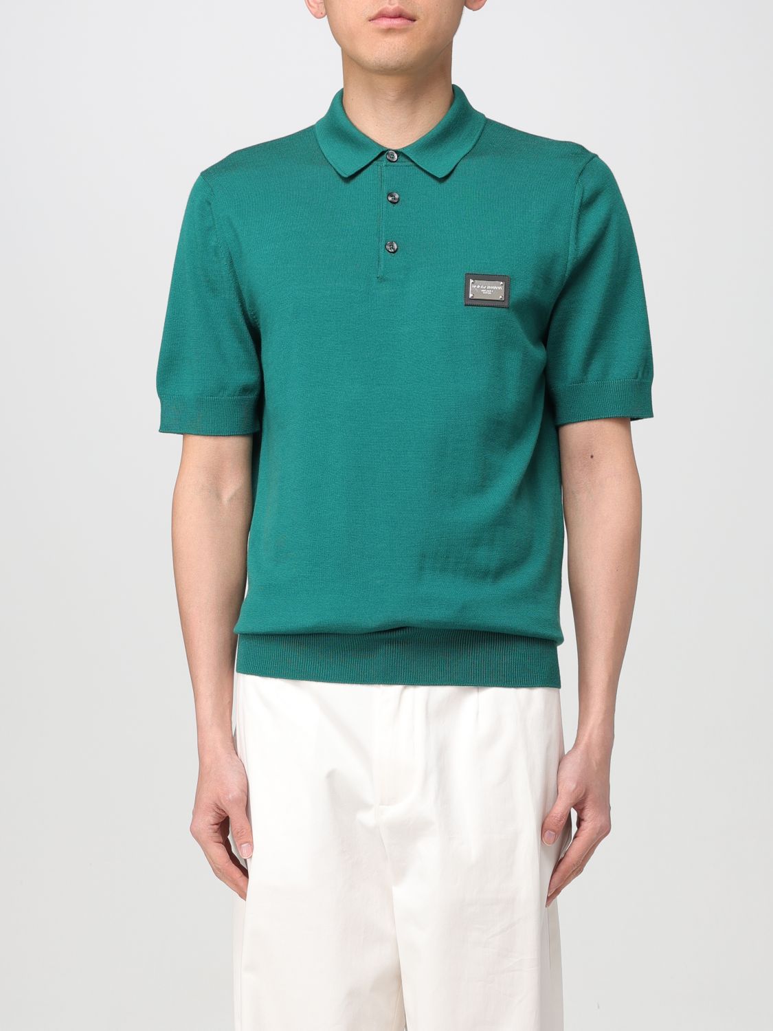 Dolce & Gabbana Polo Shirt DOLCE & GABBANA Men colour Moss Green