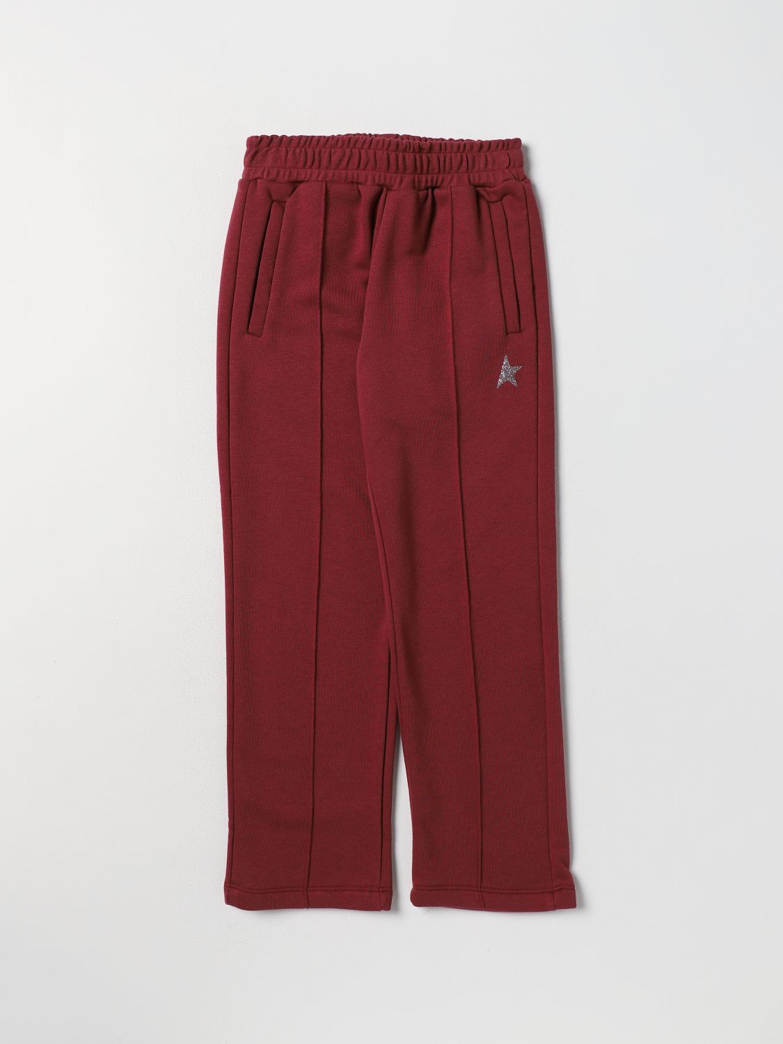 Golden Goose Trousers GOLDEN GOOSE Kids colour Burgundy