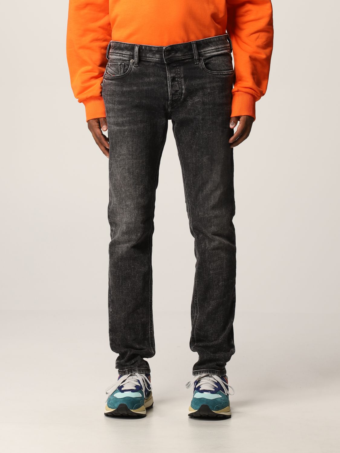 Diesel Diesel 5-pocket jeans in washed denim