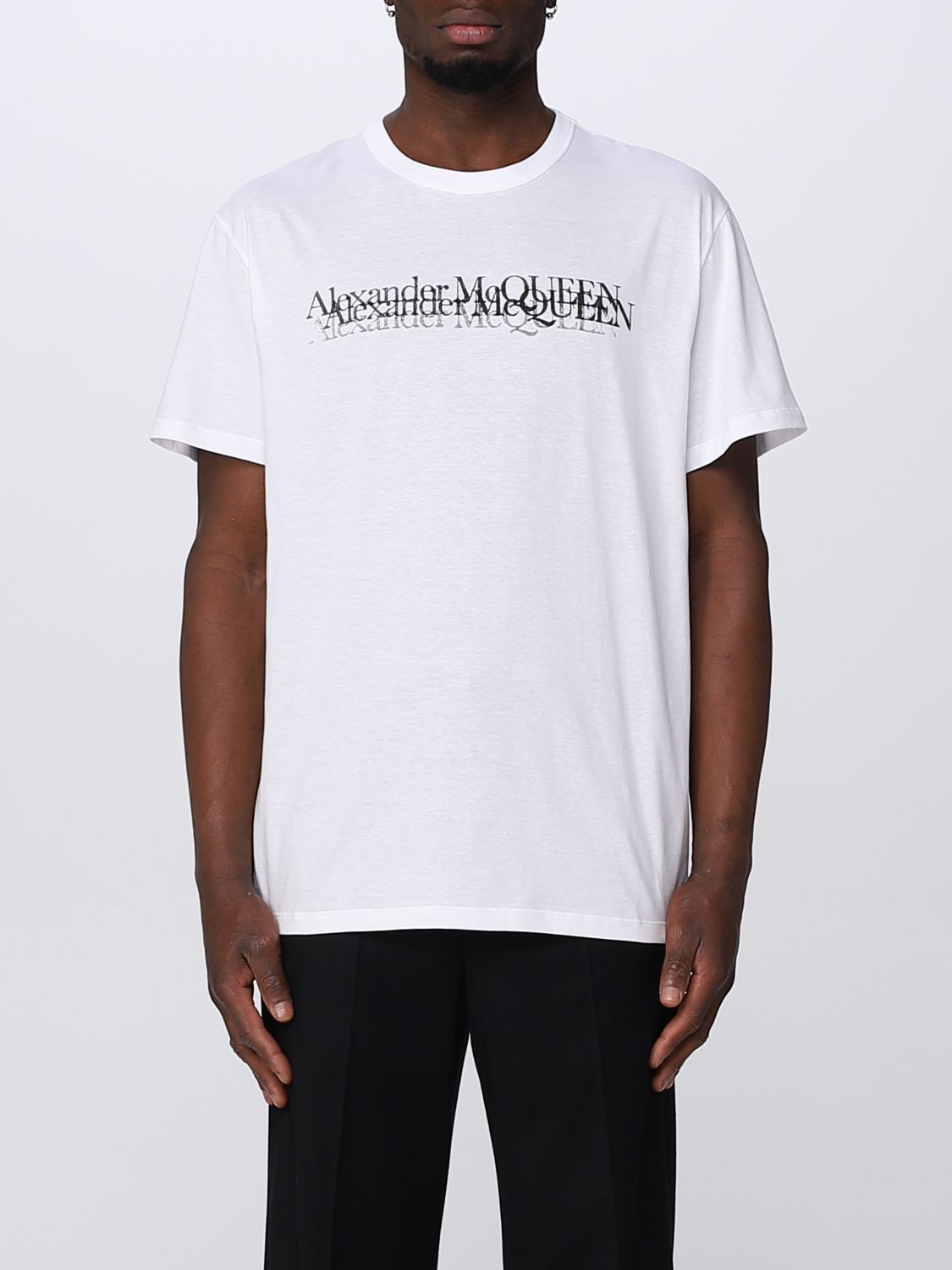 Alexander McQueen T-Shirt ALEXANDER MCQUEEN Men colour White