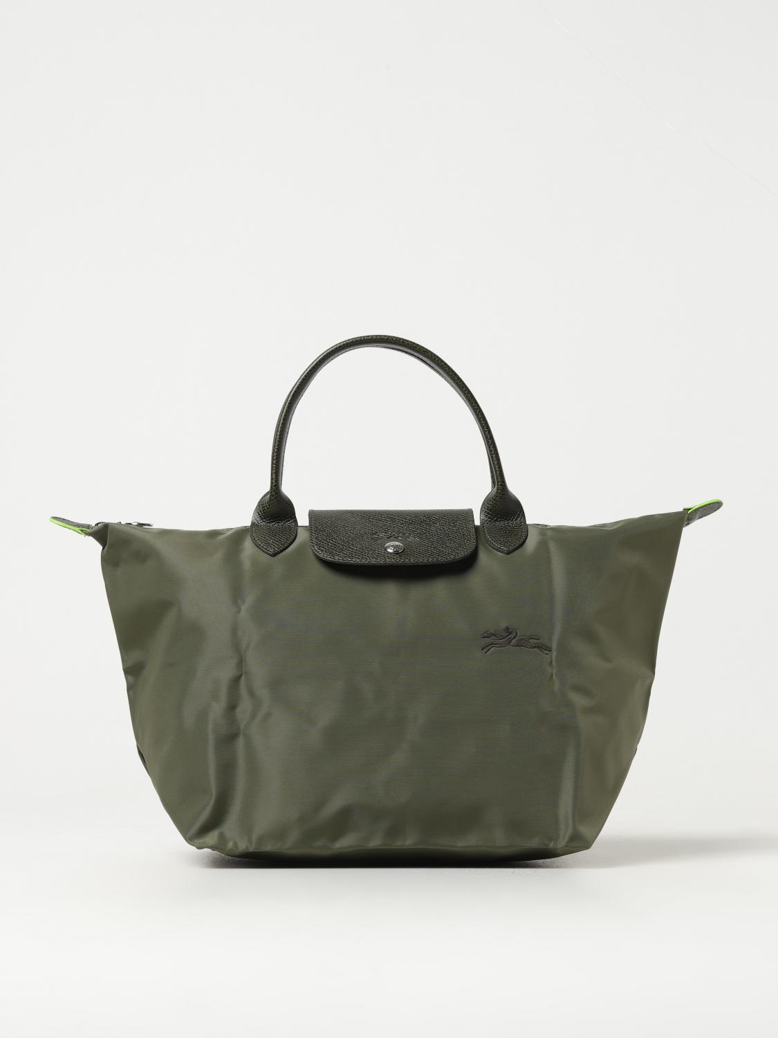  Longchamp Le Pliage bag in recycled nylon and leather