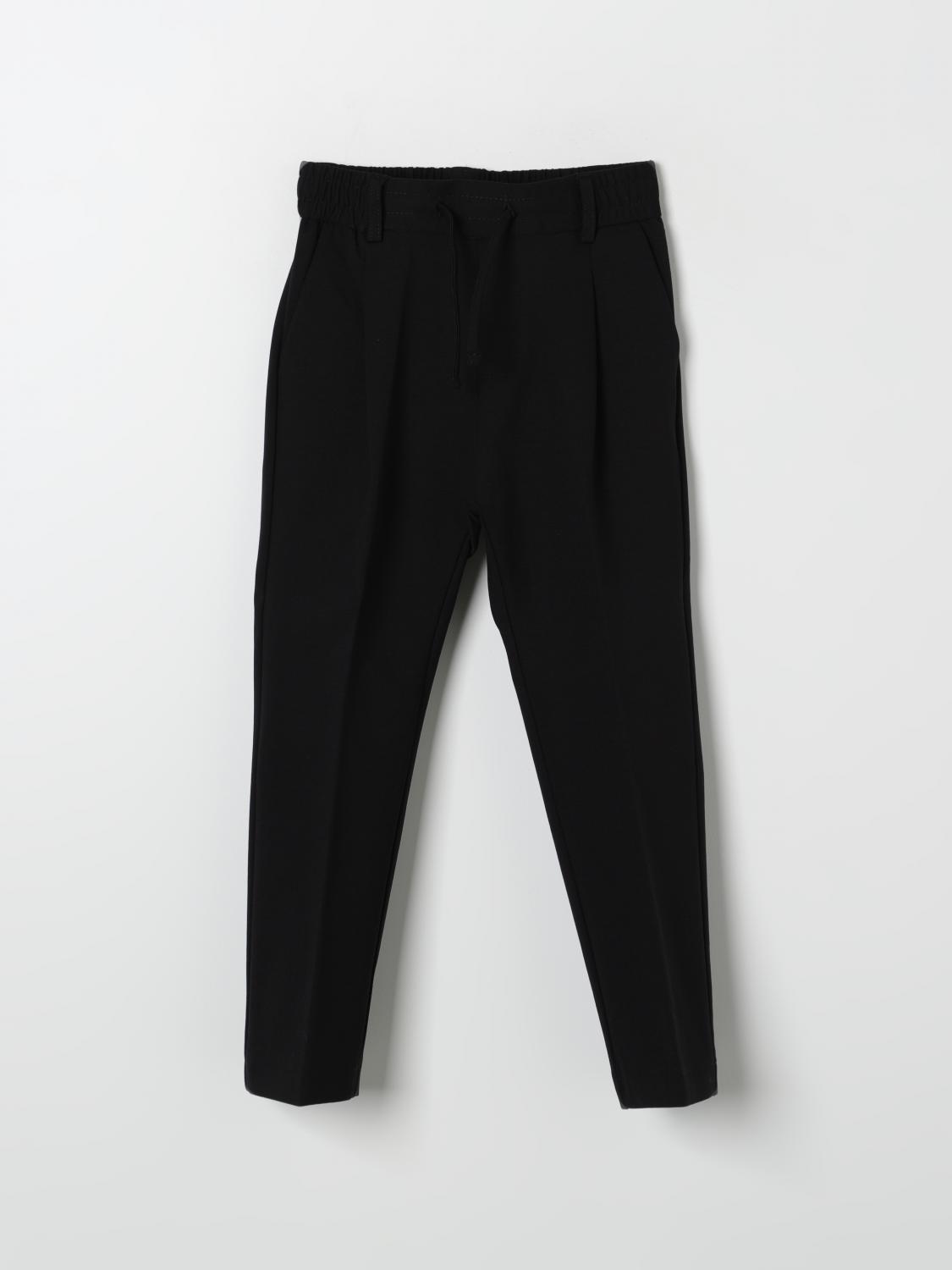 Paolo Pecora Trousers PAOLO PECORA Kids colour Black