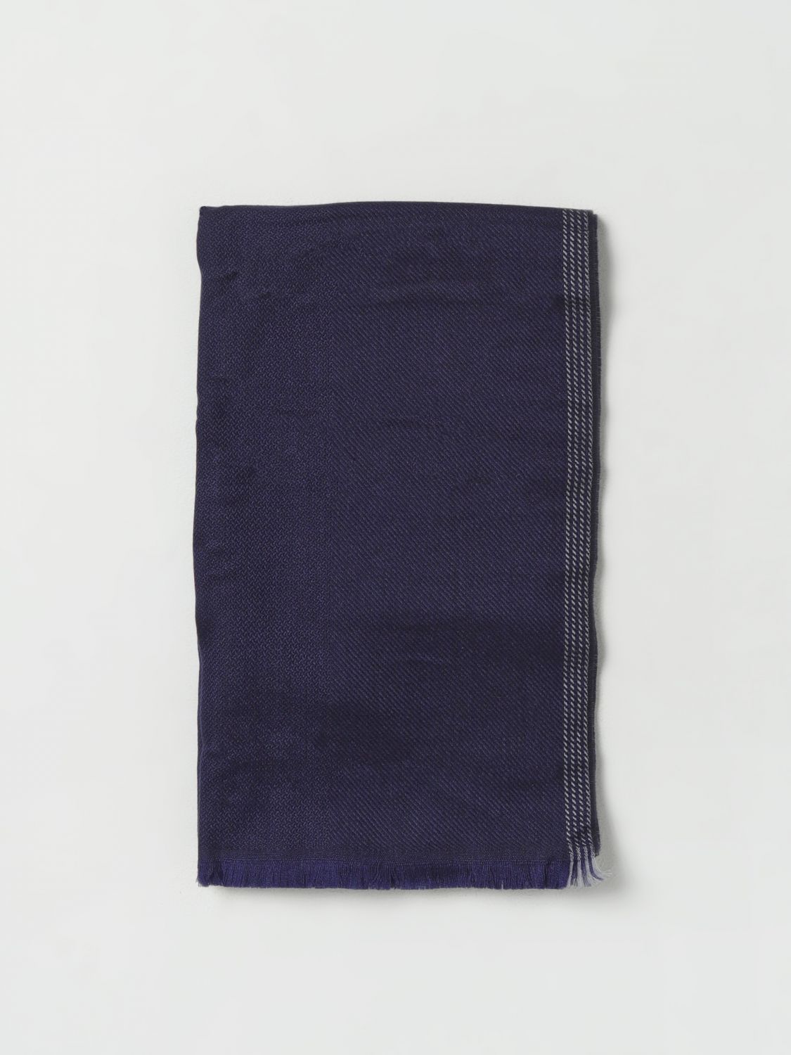 Brunello Cucinelli Scarf BRUNELLO CUCINELLI Men colour Blue