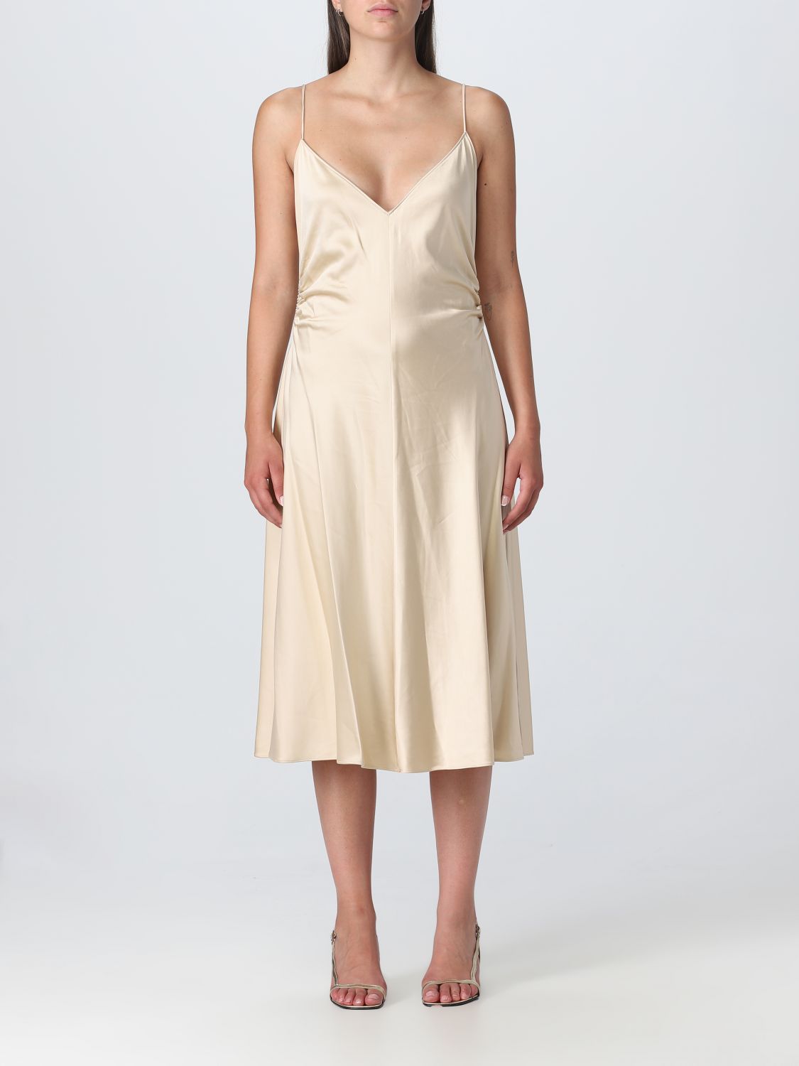 Calvin Klein Dress CALVIN KLEIN Woman colour Nude