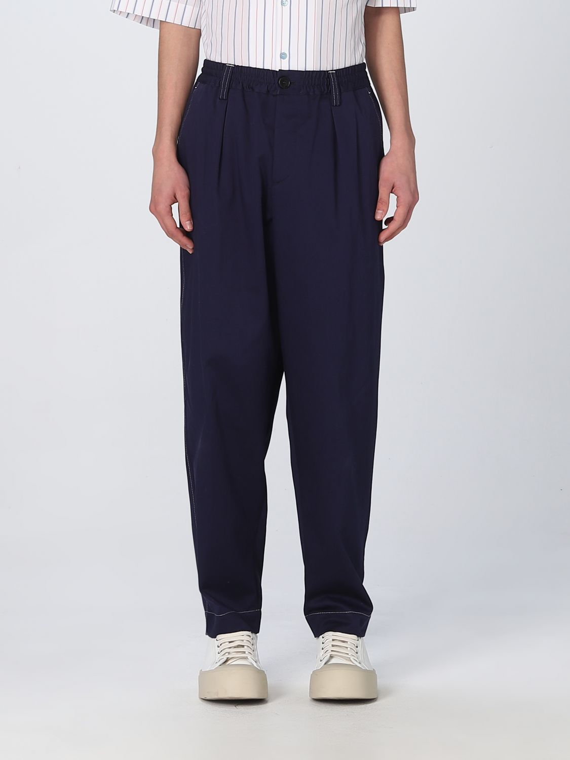 Marni Trousers MARNI Men colour Navy