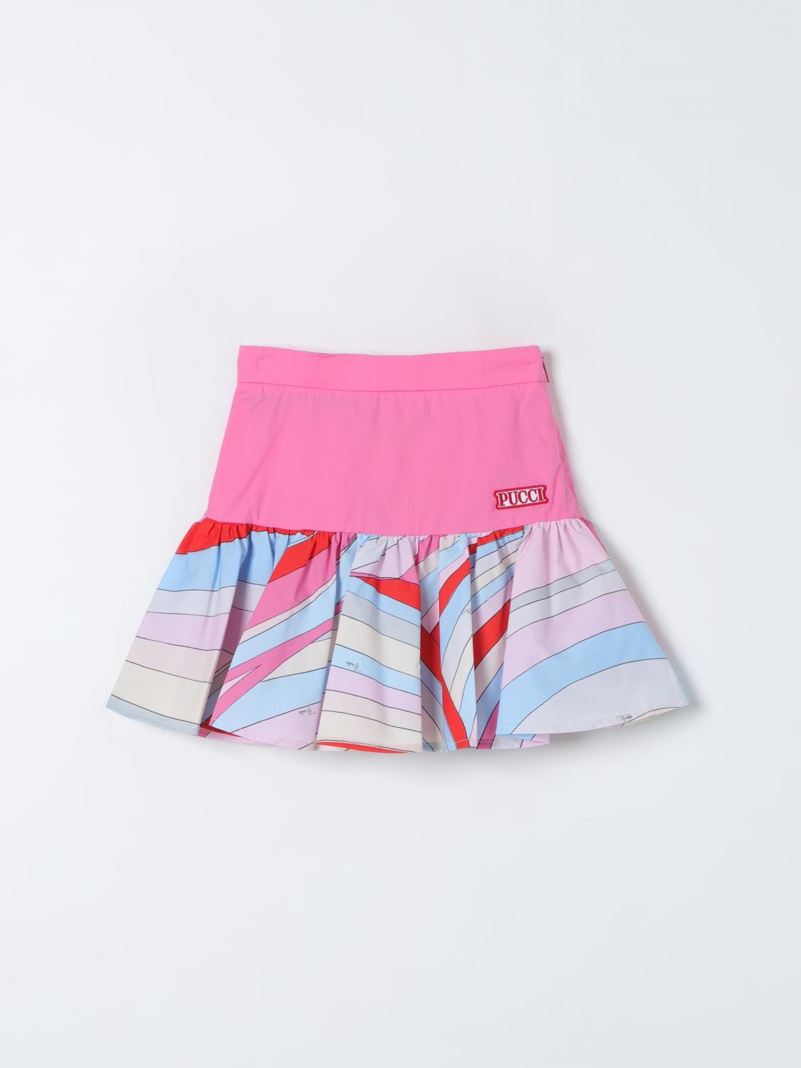 Emilio Pucci Junior Skirt EMILIO PUCCI JUNIOR Kids colour Multicolor