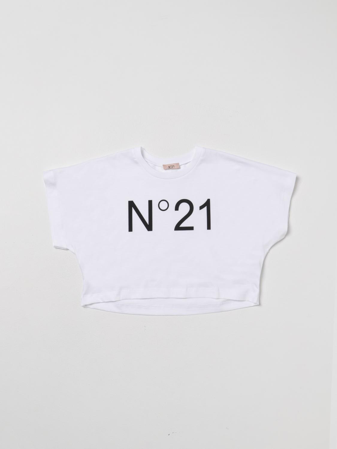 N° 21 T-Shirt N° 21 Kids colour White