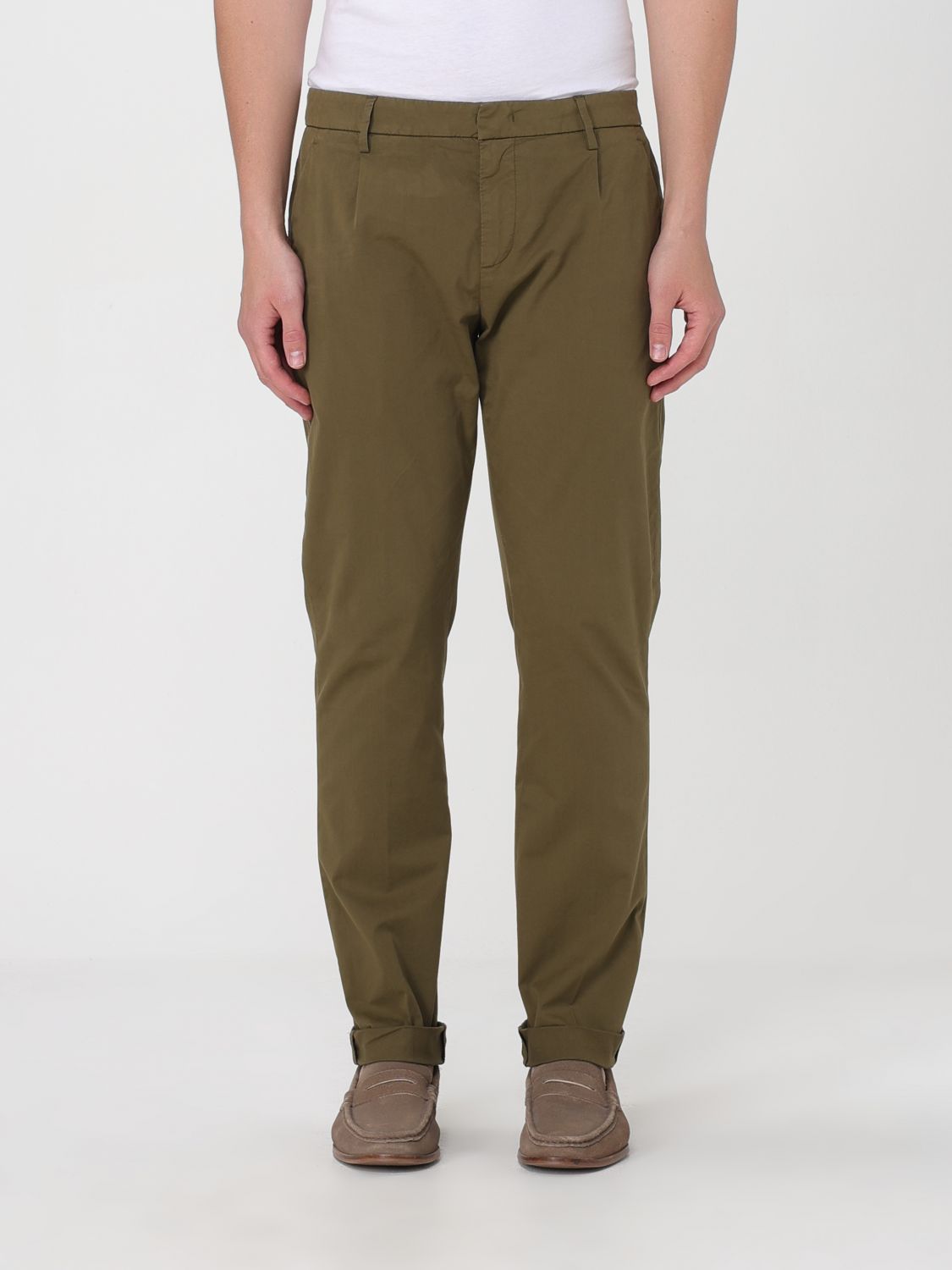 Dondup Trousers DONDUP Men colour Kaki