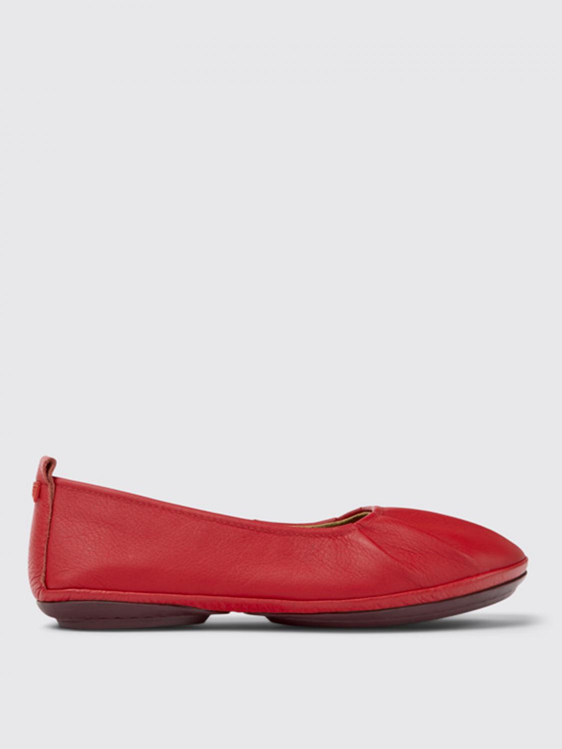 Camper Ballet Pumps CAMPER Woman colour Red