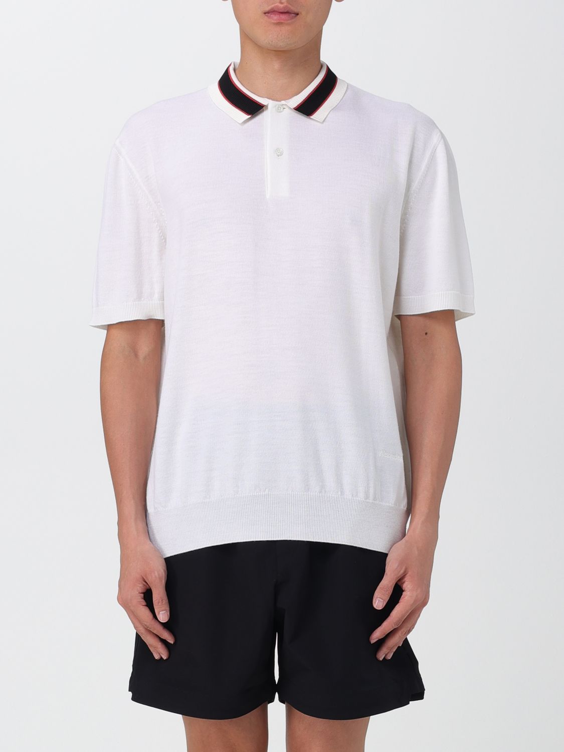 Alexander McQueen Polo Shirt ALEXANDER MCQUEEN Men colour White