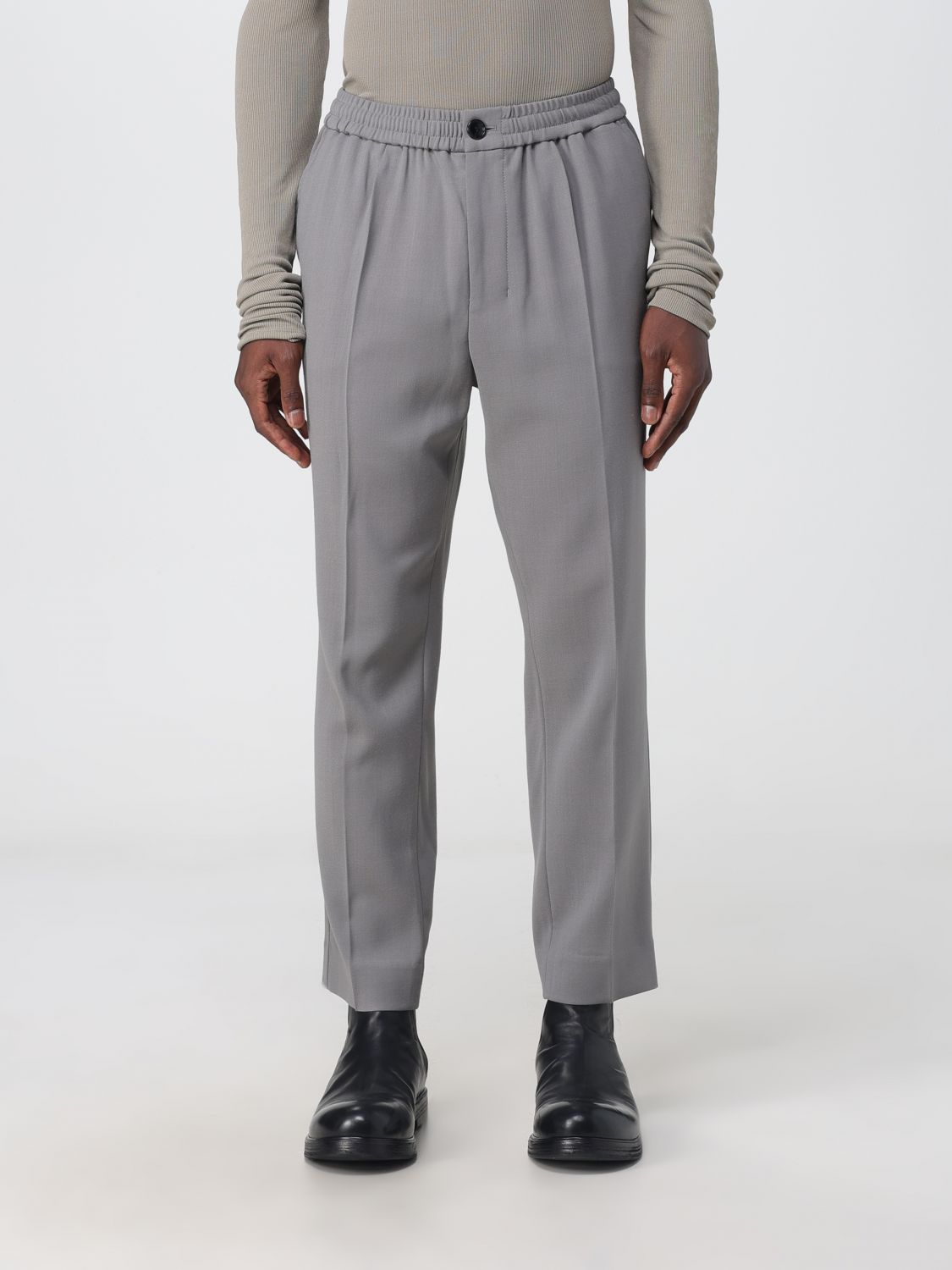 Ami Paris Trousers AMI PARIS Men colour Grey