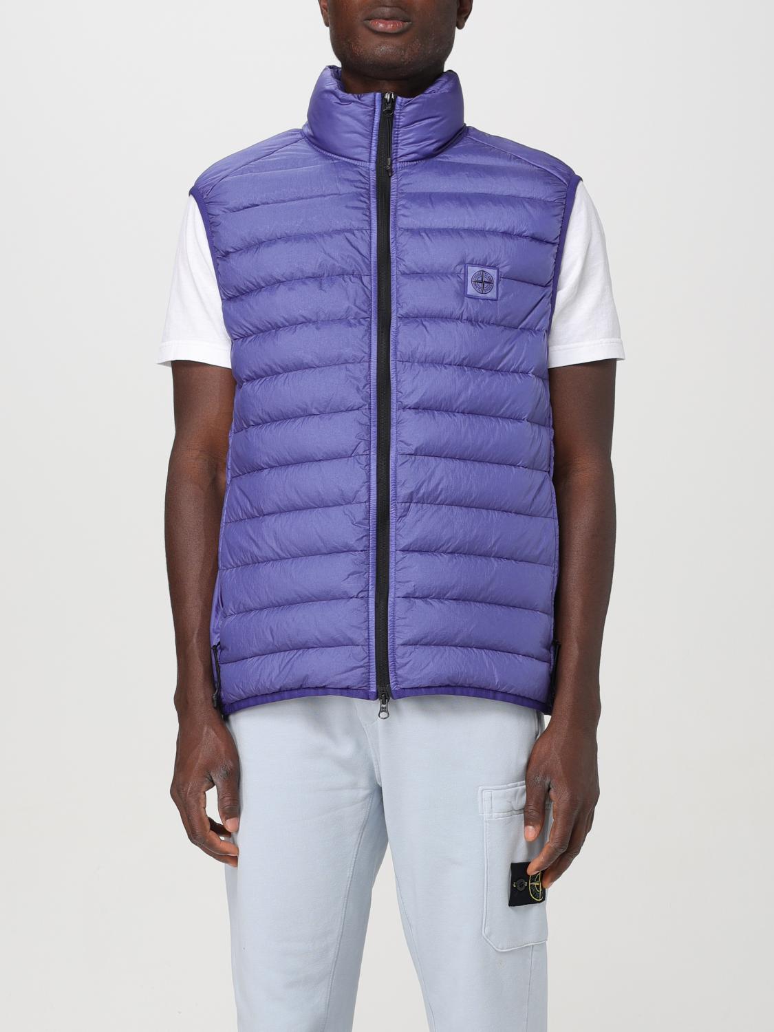 Stone Island Suit Vest STONE ISLAND Men color Lavander