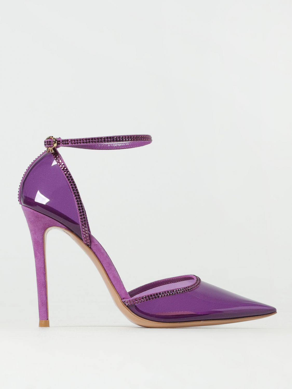 Gianvito Rossi High Heel Shoes GIANVITO ROSSI Woman colour Violet